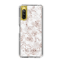 Slim Protection Case［ MERCURYDUO - NuanceFlower - Beige ］