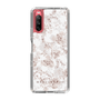 Slim Protection Case［ MERCURYDUO - NuanceFlower - Beige ］
