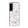 Slim Protection Case［ MERCURYDUO - NuanceFlower - Beige ］
