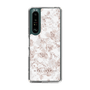 Slim Protection Case［ MERCURYDUO - NuanceFlower - Beige ］