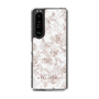 Slim Protection Case［ MERCURYDUO - NuanceFlower - Beige ］