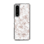 Slim Protection Case［ MERCURYDUO - NuanceFlower - Beige ］