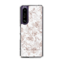 Slim Protection Case［ MERCURYDUO - NuanceFlower - Beige ］