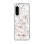 Slim Protection Case［ MERCURYDUO - NuanceFlower - Beige ］