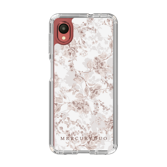 Slim Protection Case［ MERCURYDUO - NuanceFlower - Beige ］