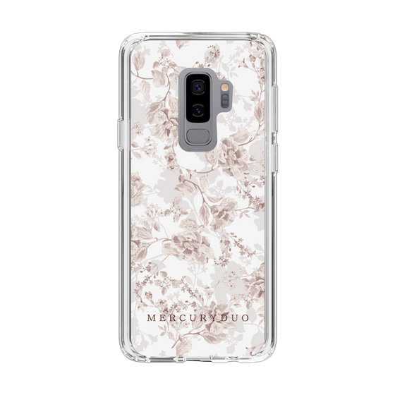 Slim Protection Case［ MERCURYDUO - NuanceFlower - Beige ］