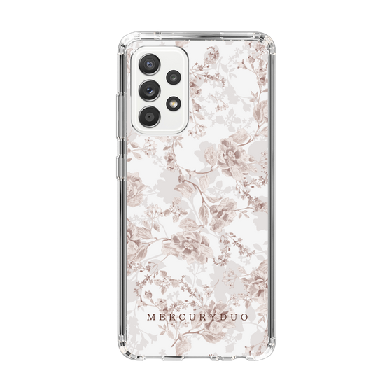 Slim Protection Case［ MERCURYDUO - NuanceFlower - Beige ］