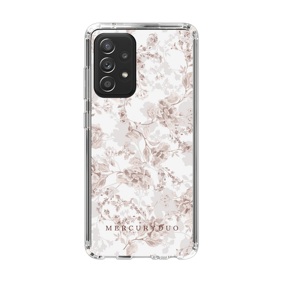 Slim Protection Case［ MERCURYDUO - NuanceFlower - Beige ］