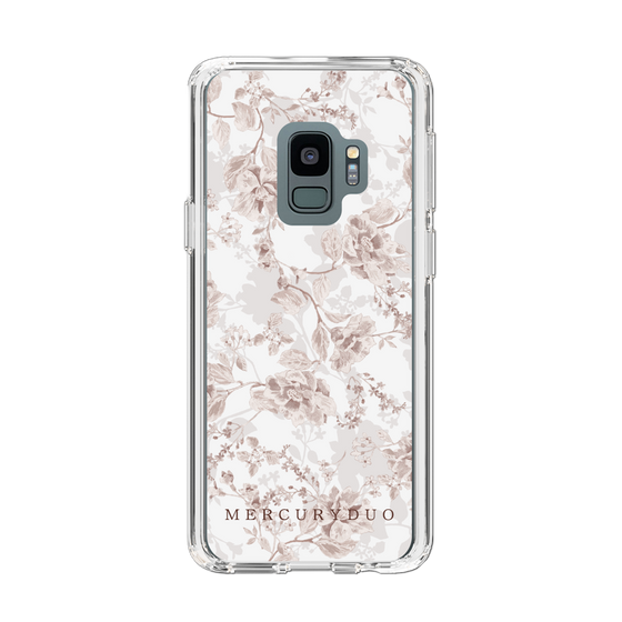Slim Protection Case［ MERCURYDUO - NuanceFlower - Beige ］