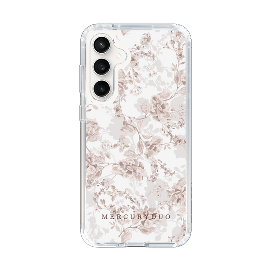 Slim Protection Case［ MERCURYDUO - NuanceFlower - Beige ］