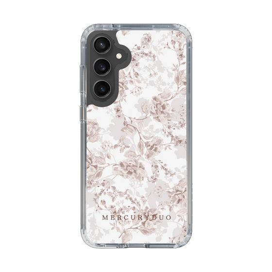 Slim Protection Case［ MERCURYDUO - NuanceFlower - Beige ］