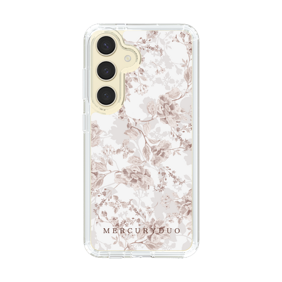 Slim Protection Case［ MERCURYDUO - NuanceFlower - Beige ］