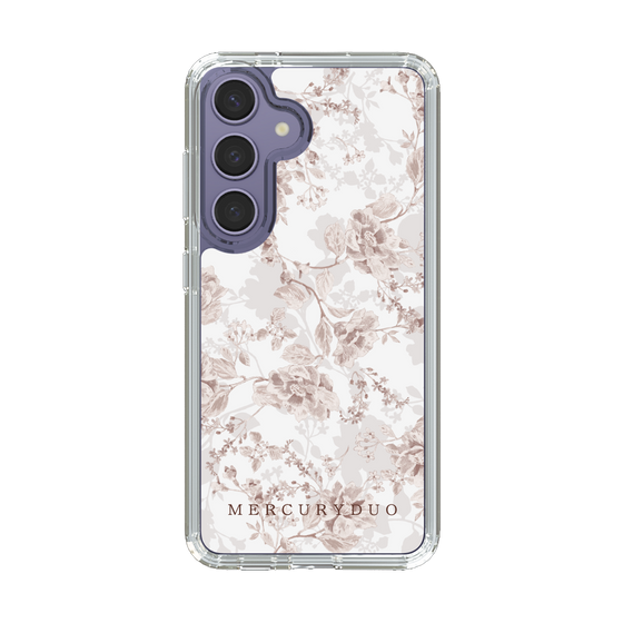 Slim Protection Case［ MERCURYDUO - NuanceFlower - Beige ］