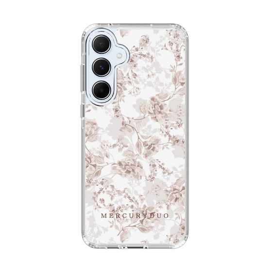 Slim Protection Case［ MERCURYDUO - NuanceFlower - Beige ］