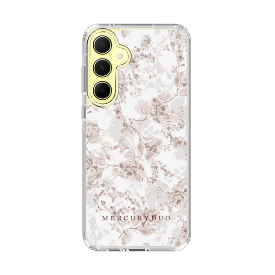Slim Protection Case［ MERCURYDUO - NuanceFlower - Beige ］