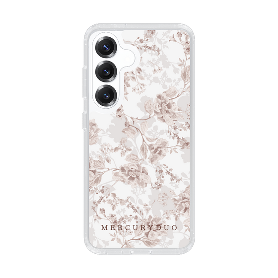 Slim Protection Case［ MERCURYDUO - NuanceFlower - Beige ］