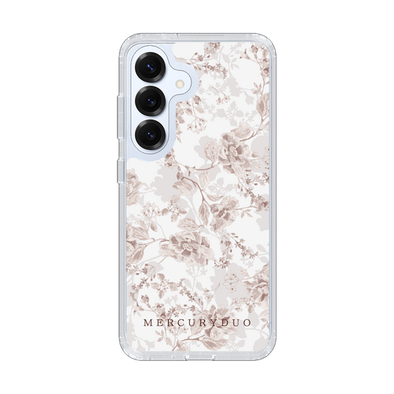 Slim Protection Case［ MERCURYDUO - NuanceFlower - Beige ］