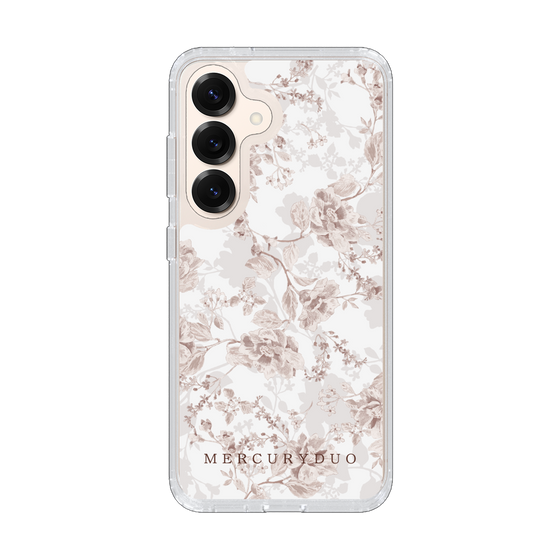Slim Protection Case［ MERCURYDUO - NuanceFlower - Beige ］