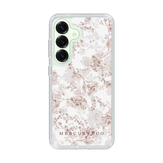 Slim Protection Case［ MERCURYDUO - NuanceFlower - Beige ］