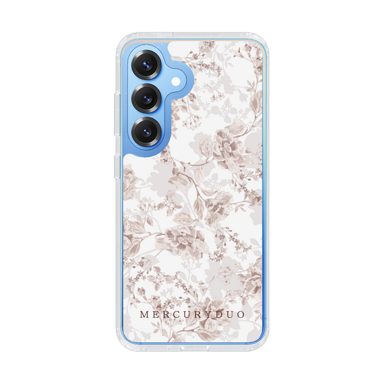 Slim Protection Case［ MERCURYDUO - NuanceFlower - Beige ］