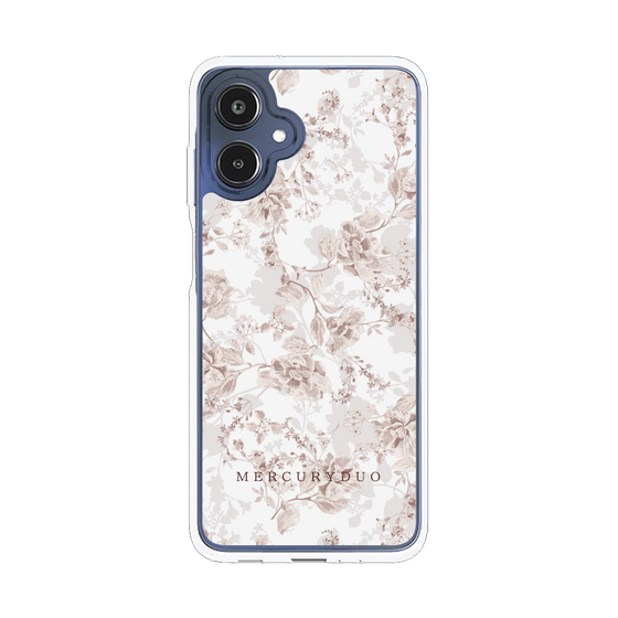 Slim Protection Case［ MERCURYDUO - NuanceFlower - Beige ］