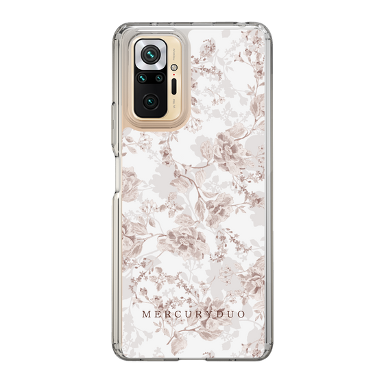 Slim Protection Case［ MERCURYDUO - NuanceFlower - Beige ］