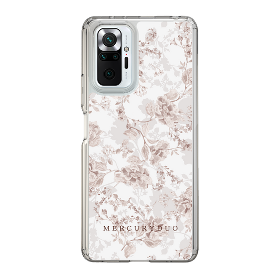 Slim Protection Case［ MERCURYDUO - NuanceFlower - Beige ］