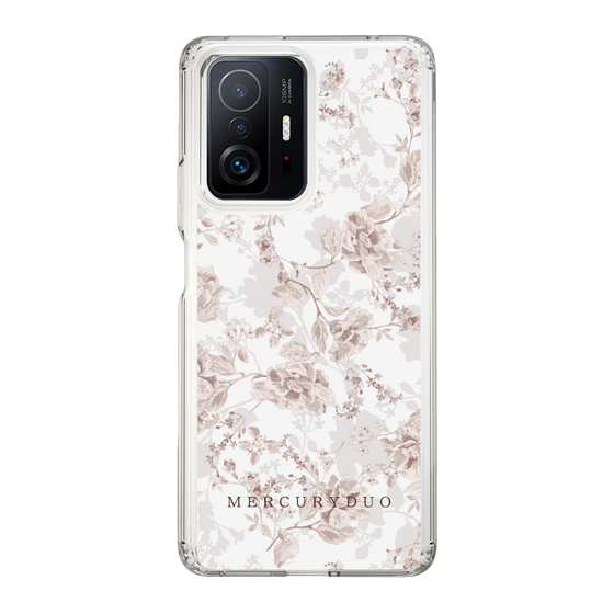 Slim Protection Case［ MERCURYDUO - NuanceFlower - Beige ］