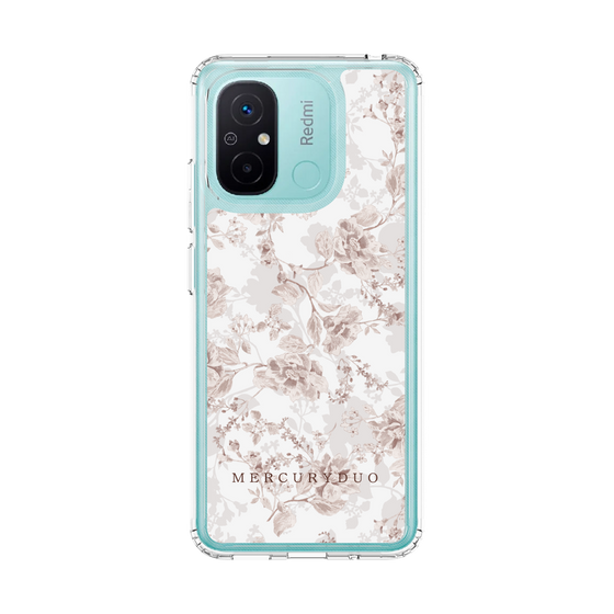 Slim Protection Case［ MERCURYDUO - NuanceFlower - Beige ］