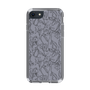Slim Protection Case［ LAGUNAMOON - FlowerPattern - Dark blue ］