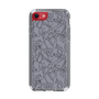 Slim Protection Case［ LAGUNAMOON - FlowerPattern - Dark blue ］
