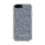 Slim Protection Case［ LAGUNAMOON - FlowerPattern - Dark blue ］