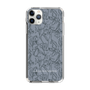Slim Protection Case［ LAGUNAMOON - FlowerPattern - Dark blue ］