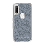 Slim Protection Case［ LAGUNAMOON - FlowerPattern - Dark blue ］