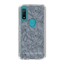 Slim Protection Case［ LAGUNAMOON - FlowerPattern - Dark blue ］
