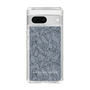 Slim Protection Case［ LAGUNAMOON - FlowerPattern - Dark blue ］