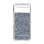 Slim Protection Case［ LAGUNAMOON - FlowerPattern - Dark blue ］