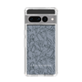 Slim Protection Case［ LAGUNAMOON - FlowerPattern - Dark blue ］
