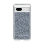 Slim Protection Case［ LAGUNAMOON - FlowerPattern - Dark blue ］