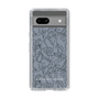 Slim Protection Case［ LAGUNAMOON - FlowerPattern - Dark blue ］