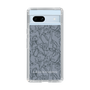Slim Protection Case［ LAGUNAMOON - FlowerPattern - Dark blue ］