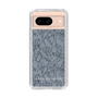 Slim Protection Case［ LAGUNAMOON - FlowerPattern - Dark blue ］