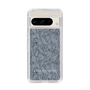 Slim Protection Case［ LAGUNAMOON - FlowerPattern - Dark blue ］