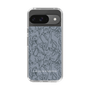 Slim Protection Case［ LAGUNAMOON - FlowerPattern - Dark blue ］