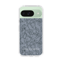 Slim Protection Case［ LAGUNAMOON - FlowerPattern - Dark blue ］