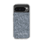Slim Protection Case［ LAGUNAMOON - FlowerPattern - Dark blue ］