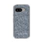 Slim Protection Case［ LAGUNAMOON - FlowerPattern - Dark blue ］