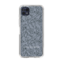 Slim Protection Case［ LAGUNAMOON - FlowerPattern - Dark blue ］