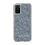 Slim Protection Case［ LAGUNAMOON - FlowerPattern - Dark blue ］