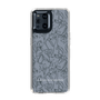 Slim Protection Case［ LAGUNAMOON - FlowerPattern - Dark blue ］